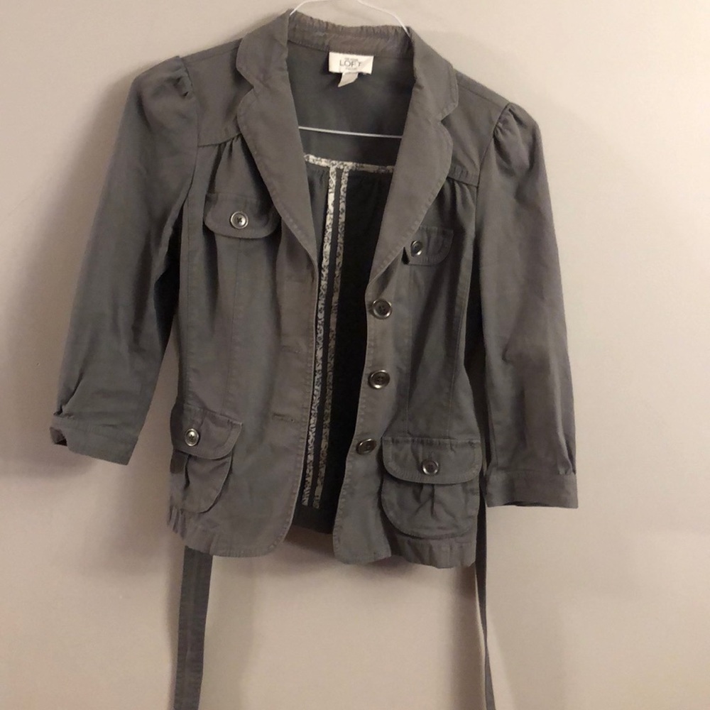 Loft grey lightweight jacket
